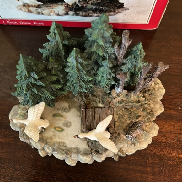 Dickens collectibles, resin, geese pond - Picture 3 of 4